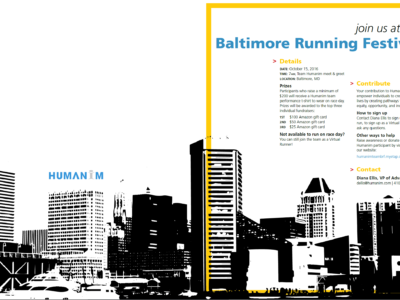 Humanim at the Baltimore Running Festival