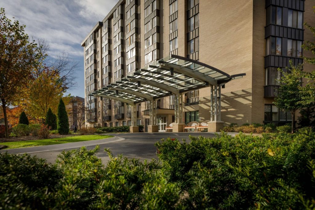 Exterior of Revitz House at Charles E Smith Life Communities