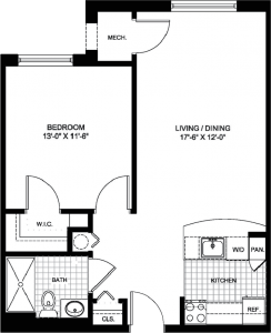 The Potomac | 1 Bed Deluxe