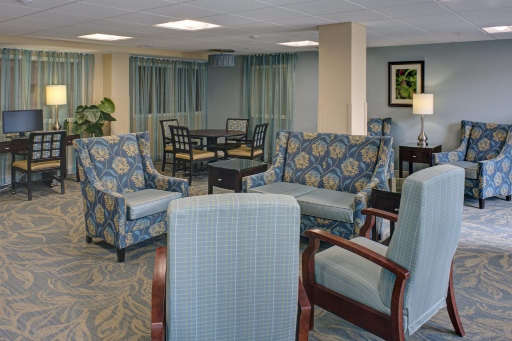 Wasserman family lounge - Jewish Retirement Home