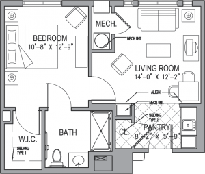 The Kalorama | 1 Bed