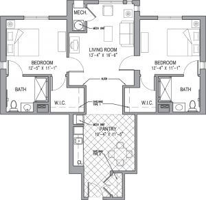 The Georgetown | 2 Bed