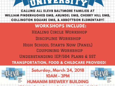Event: Elev8’s Parent University