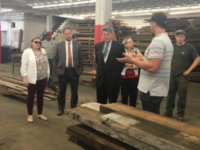 Maryland Secretaries Take a Tour of Humanim Social Enterprise