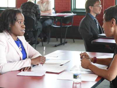 Admin Career Training Program Participates in Mock Interview Event