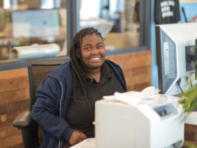 Start on Success Students Interning at City Seeds, a Humanim Social Enterprise