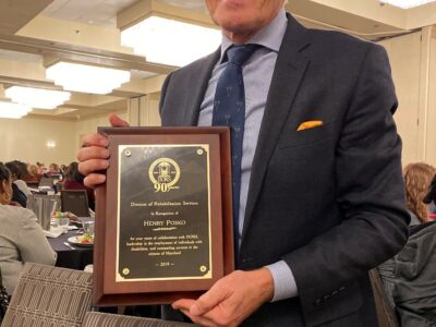 Maryland Division of Rehabilitation Services Recognizes Humanim’s President & CEO, Henry Posko