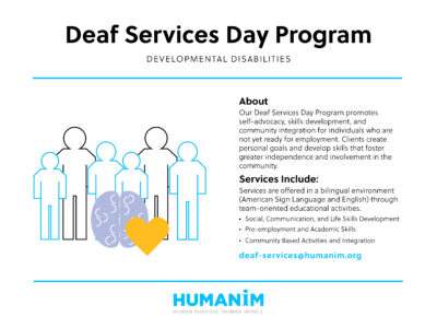 November Program Spotlight: Deaf Services Day Program