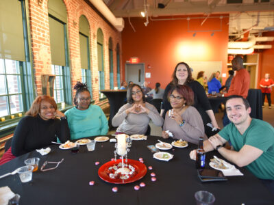 Humanim’s Activities Committee Hosts Wine & Cheese Night