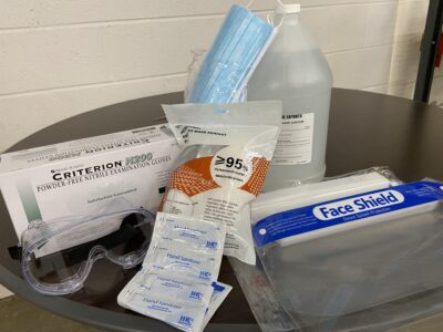 Distributing PPE in Partnership with MACS