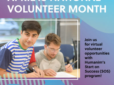 Virtual Volunteer Opportunities with Humanim’s Start on Success Program