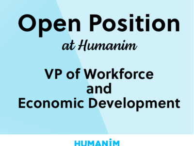 Now Hiring: Vice President of Workforce & Economic Development. 