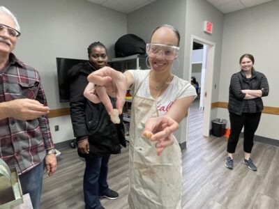 Day Program Enjoys Lapidary Presentation