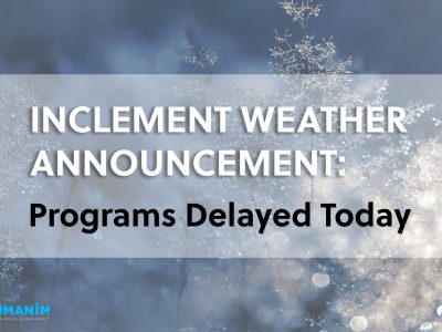 Inclement Weather Announcement for Monday, February 23, 2026